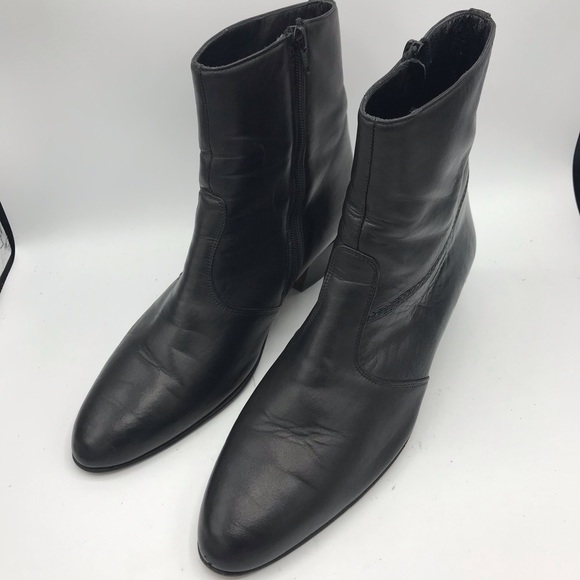 AURELIO GARCIA Mens zipper boots size 10 - Picture 1 of 8